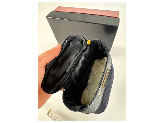 Céline Bolso Mini de Lona Vintage Celine Paris Negro - vista 11