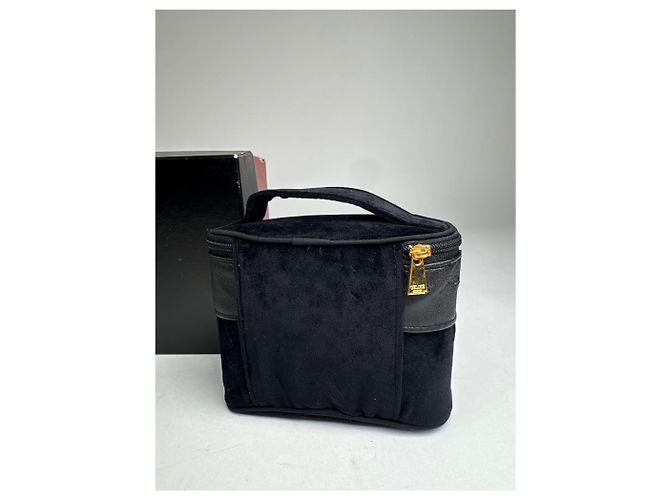 Céline Bolso Mini de Lona Vintage Celine Paris Negro - vista 14
