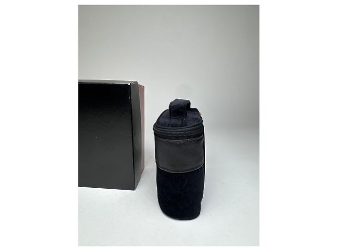 Céline Bolso Mini de Lona Vintage Celine Paris Negro - vista 3