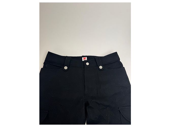 Vintage Courreges Wollhose schwarz - Ansicht 5
