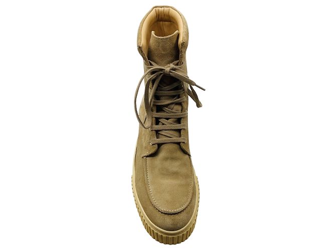 Botines de ante beige David de Gabriela Hearst - vista 4