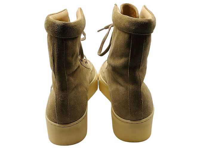 Botines de ante beige David de Gabriela Hearst - vista 6