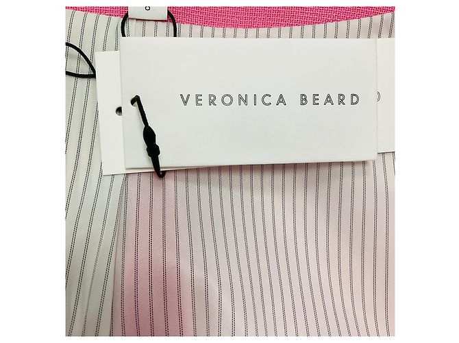 Chaqueta sin cuello Ria rosa de Veronica Beard - vista 5