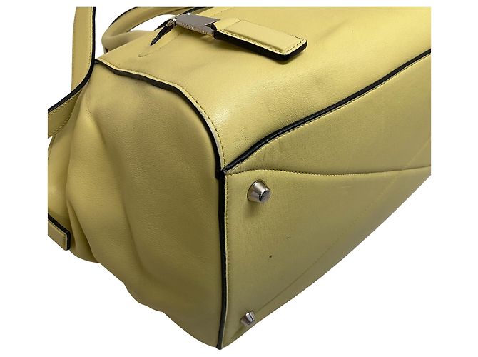 Borsa Incognito in pelle lime di Marc Jacobs Verde - vista 6