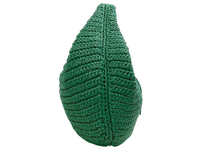 Khaite Green Raffia Medium Olivia Hobo Bag - view 2
