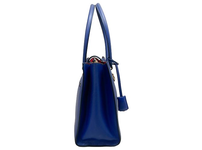 Borsa Marlene in pelle cobalto di Salvatore Ferragamo Blu - vista 2