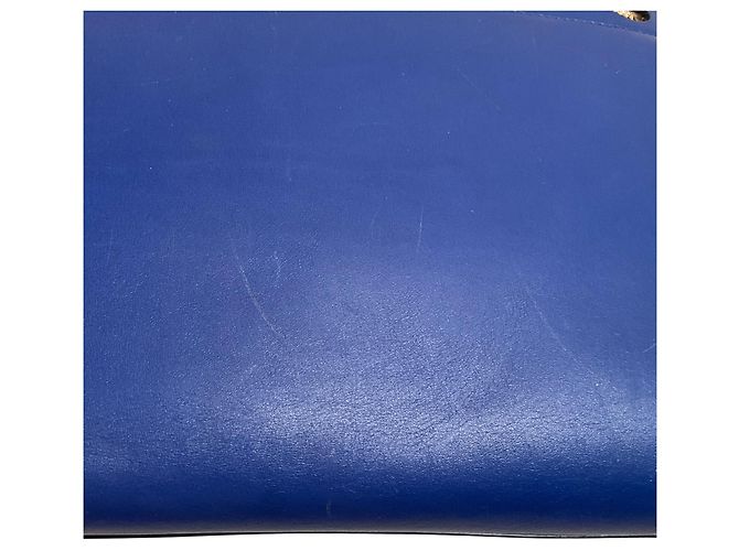 Borsa Marlene in pelle cobalto di Salvatore Ferragamo Blu - vista 9