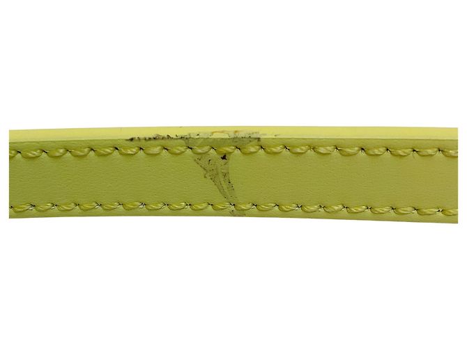 Borsa a tracolla Antigona Nano in pelle gialla acida di Givenchy Giallo - vista 9