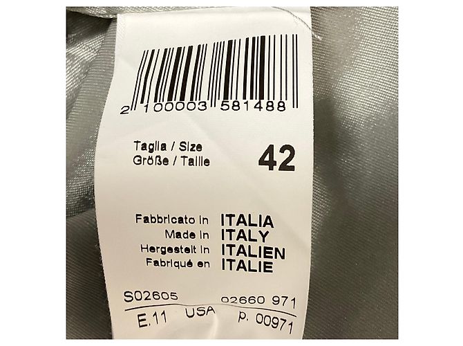 Ärmelloses Wollkleid in Hellgrau von Peserico - Ansicht 5