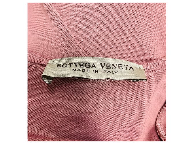 Vestido Maxi de Jersey Malva Bottega Veneta Rosa - vista 4