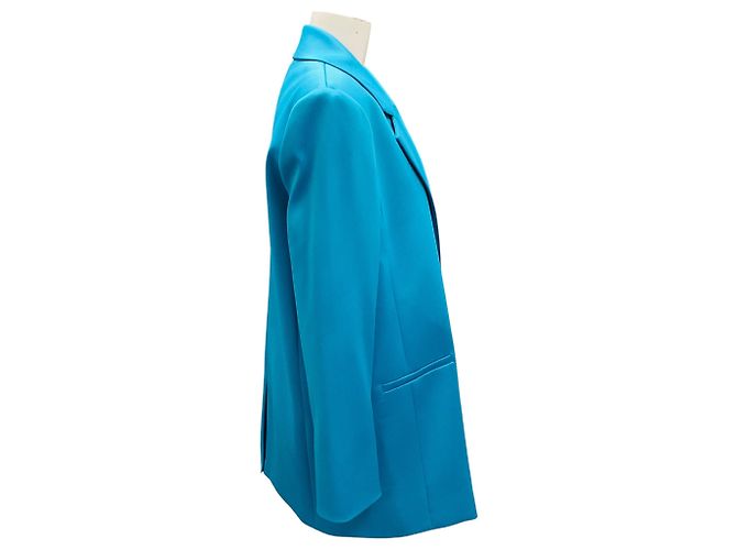 Alice + Olivia Blazer mit starken Schultern Ocean Floor Shan - Ansicht 2