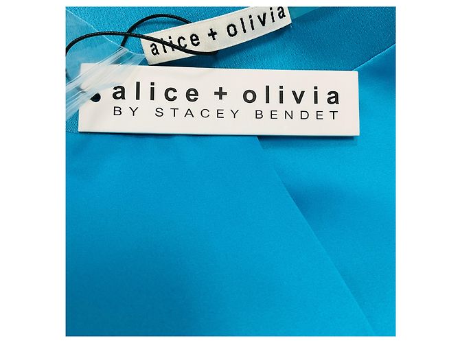 Alice + Olivia Blazer mit starken Schultern Ocean Floor Shan - Ansicht 5