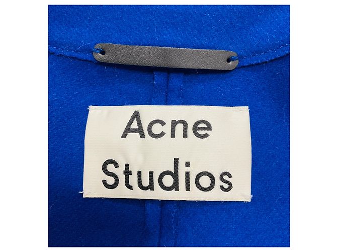 Abrigo Wrap Azul Ember de Acne Studios - vista 4