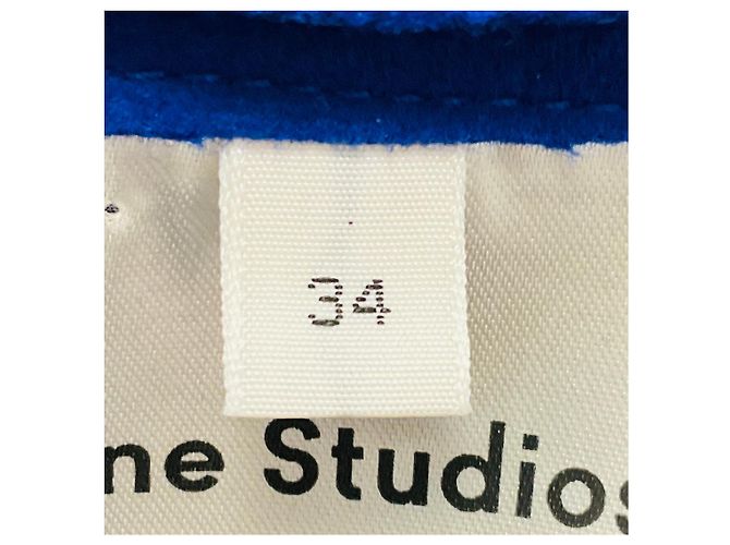 Abrigo Wrap Azul Ember de Acne Studios - vista 5