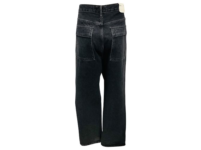 Jeans Cargo Agolde Panther Cooper Nero - vista 3