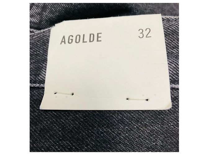 Jeans Cargo Agolde Panther Cooper Nero - vista 5