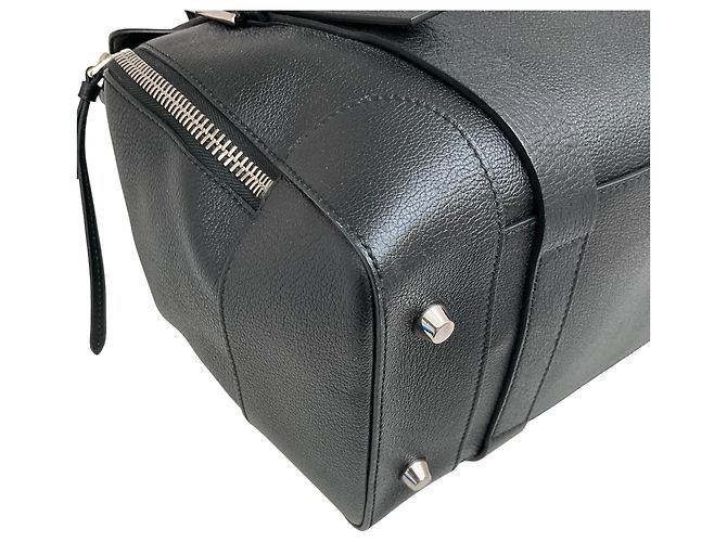 Borsa Soft Ricky 33 in pelle nera Ralph Lauren Nero - vista 5