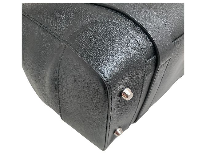 Borsa Soft Ricky 33 in pelle nera Ralph Lauren Nero - vista 7