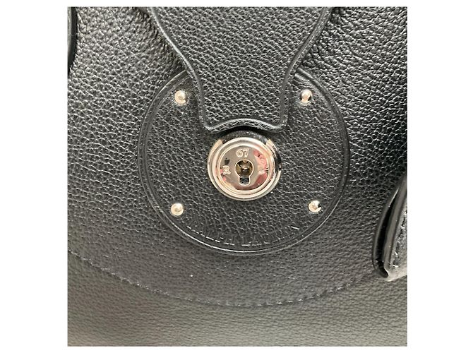 Borsa Soft Ricky 33 in pelle nera Ralph Lauren Nero - vista 8