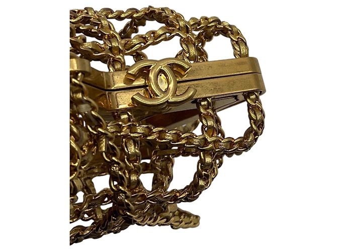 Chanel Gold 2023 Star Minaudiere Evening Bag Golden - view 9