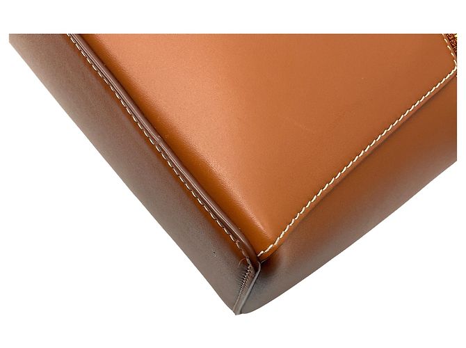 Borsa L27 Extra in pelle di vitello tan Loro Piana Cammello - vista 11