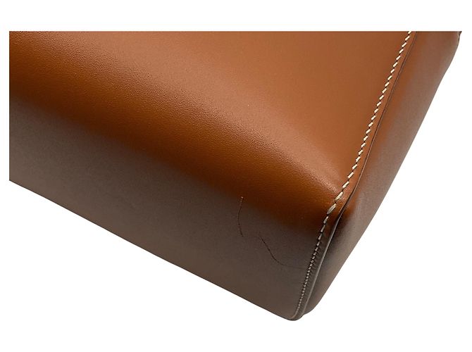 Borsa L27 Extra in pelle di vitello tan Loro Piana Cammello - vista 13