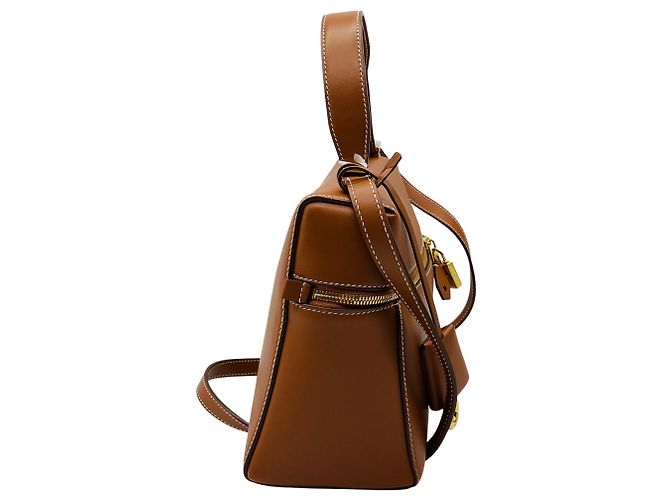 Borsa L27 Extra in pelle di vitello tan Loro Piana Cammello - vista 2