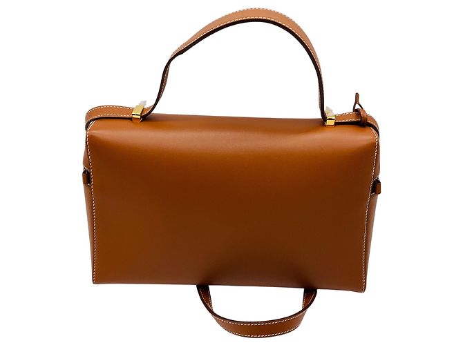 Borsa L27 Extra in pelle di vitello tan Loro Piana Cammello - vista 3
