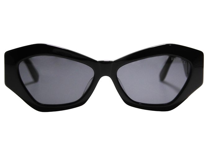Occhiali da sole Gianni Versace Medusa Neri e Dorati MOD421 Nero D'oro - vista 2
