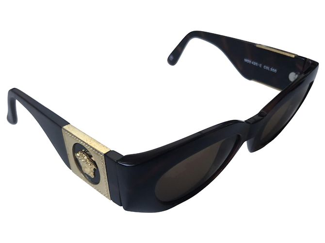 Gafas de sol Medusa Tortoise Gold Gianni Versace MOD420 Dorado - vista 3