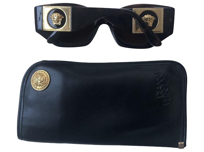 Gafas de sol Medusa Tortoise Gold Gianni Versace MOD420 Dorado - vista 9