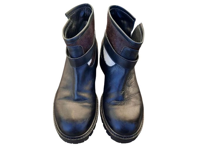 Botas Fendi de cuero Multicolor - vista 6