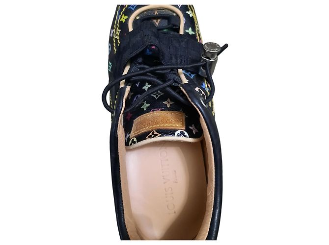 Sneakers in pelle Louis Vuitton multicolore 38.5 - vista 11