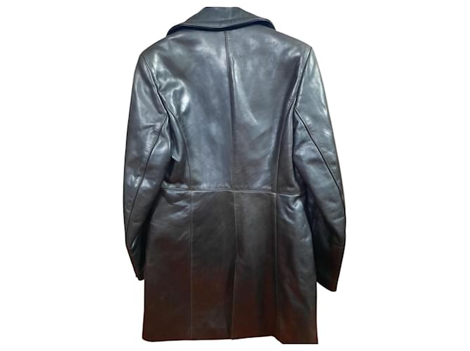Prada Lederjacke braun - Ansicht 2