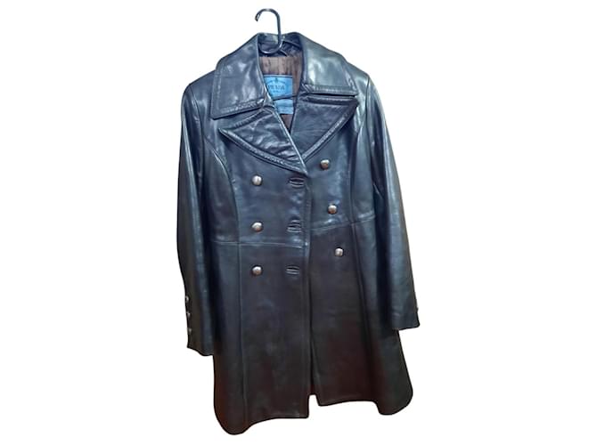 Prada Lederjacke braun - Ansicht 7