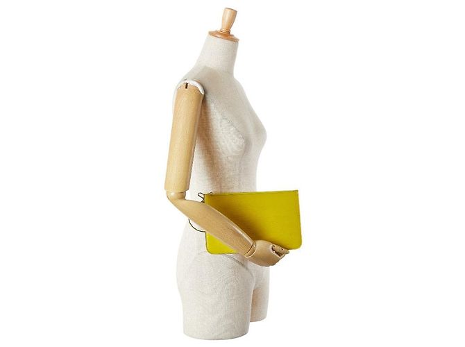 Bolso Epi Neverfull de Louis Vuitton Amarillo - vista 10
