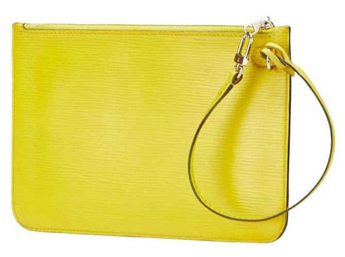 Bolso Epi Neverfull de Louis Vuitton Amarillo - vista 2
