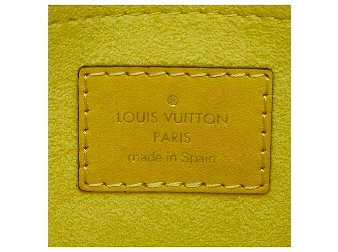 Bolso Epi Neverfull de Louis Vuitton Amarillo - vista 8