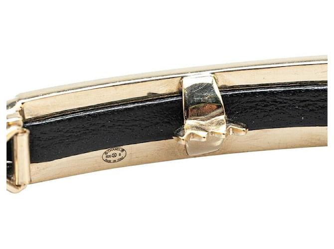 Timeless Barrette Logo Chanel D'oro - vista 5