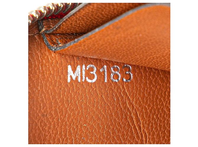 Capucines Cartera Larga Iena Parnaea de Cuero Louis Vuitton Roja - vista 10