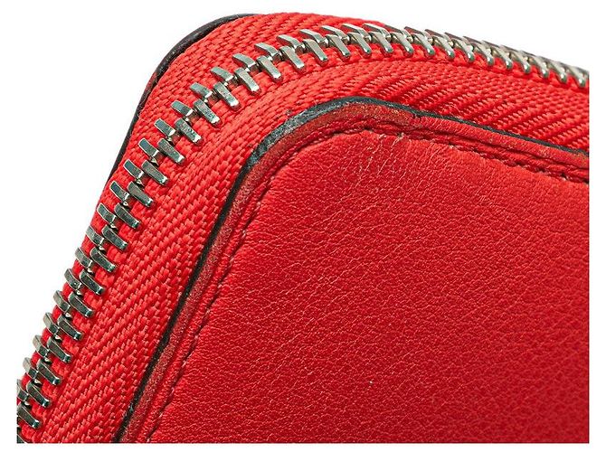 Capucines Cartera Larga Iena Parnaea de Cuero Louis Vuitton Roja - vista 5