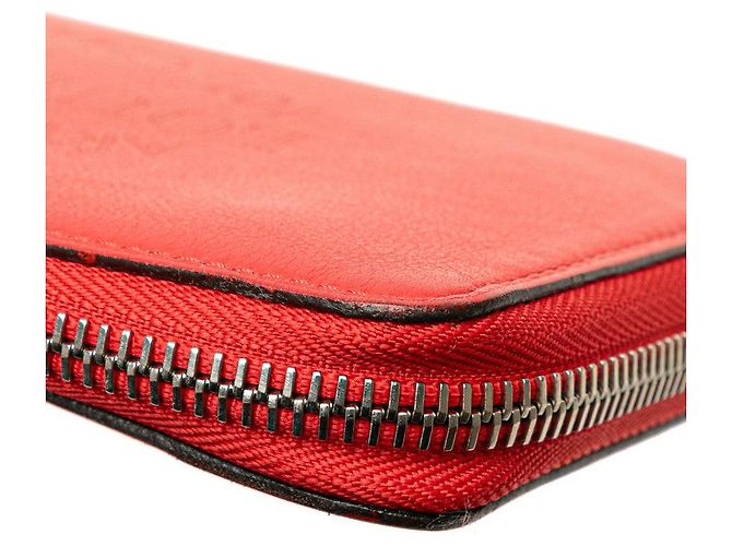 Capucines Cartera Larga Iena Parnaea de Cuero Louis Vuitton Roja - vista 6
