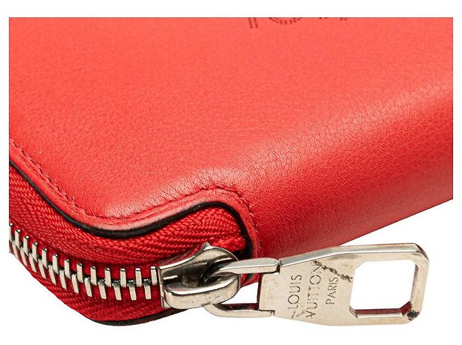 Capucines Cartera Larga Iena Parnaea de Cuero Louis Vuitton Roja - vista 7
