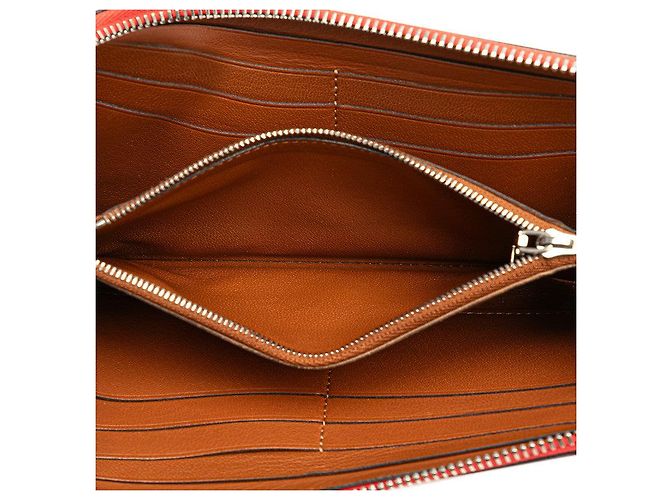 Capucines Cartera Larga Iena Parnaea de Cuero Louis Vuitton Roja - vista 8