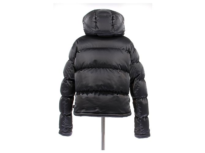Autre Marque Chaqueta negra con efecto plateado Negro - vista 2