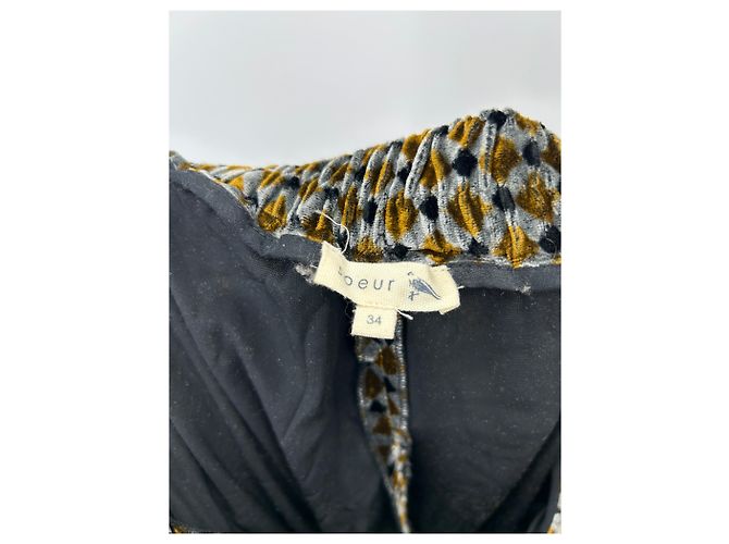 Soeur Bedruckte Samthose Schwarz - Ansicht 4