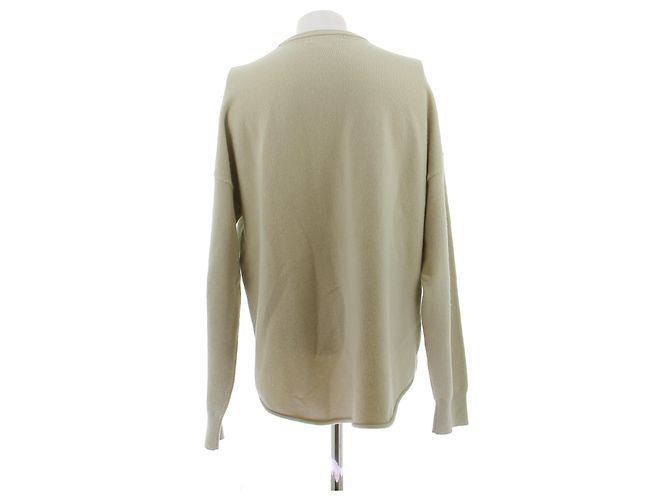 Autre Marque Pull crème en cachemire Beige - view 2