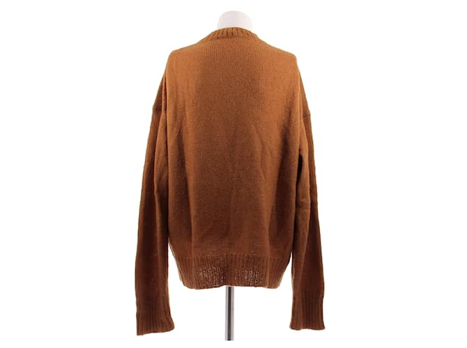 Alexa Chung Brauner Pullover mit Blumendetails - Ansicht 2