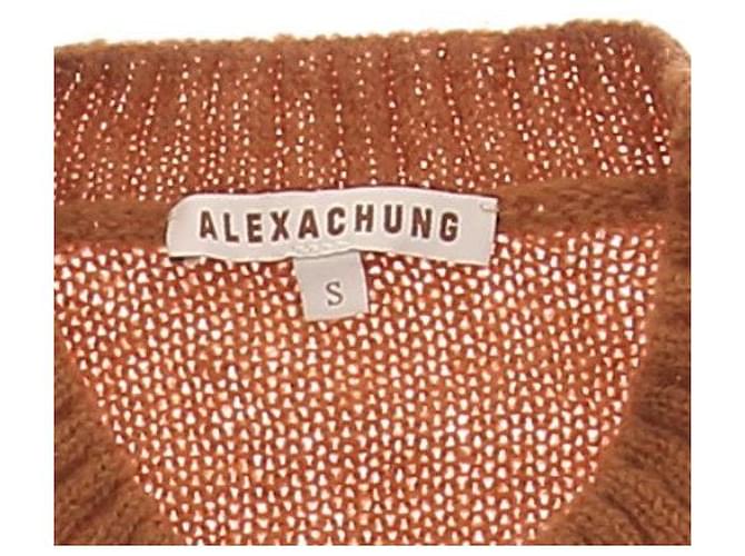 Alexa Chung Brauner Pullover mit Blumendetails - Ansicht 6