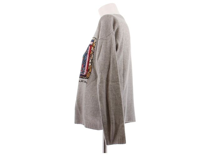 Christian Dior Suéter gris de cachemira - vista 4